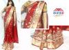 Red Banarasi Saree For Ladies - (MDC-040)