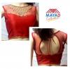 Sleeveless Red Blouse - (MDC-070)