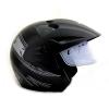 Vega Cruiser Open Face Graphic Helmet with Peak Arrows - (SB-099)