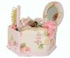 Floral Jewellery Box With Mirror - (ARCH-082)