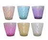 Colorful Water Glass - 6 pcs - (TP-653)