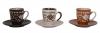 Tea/Coffee Glass With Plate - 6 pcs. - (TP-669)