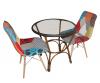 Garden Coffee Table - Two Chairs - (FL839-03)