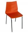 Dark Orange Plastic Chair - (FL116-16)