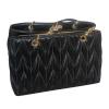 Dark Black Fancy Handbag For Ladies - (6120-1)