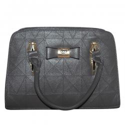 Dark Grey Fancy Hand Bag For Ladies - JRB-0002