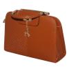 Dark Brown Shiny Fancy Handbag For Ladies - JRB-0015