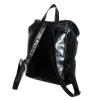 Dark Shiny Black Korean Style Women Shoulder Bag - JRB-0037