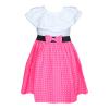 White & Pink Colored Cute Baby Frock - (PL-050) - 20% OFF