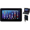 Icraig touch screen tablet 7 inch display with keyboard case, 2 earphone