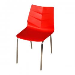 Red Colored Visitor Chair - FL116-17