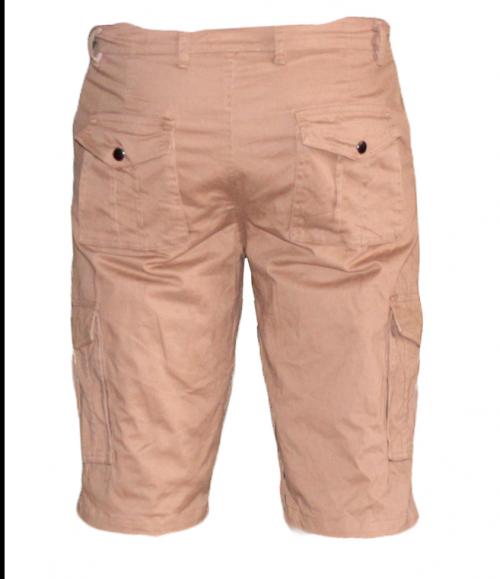 Mens' Box Half Pants / Shorts - Beige