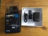 Go-Pro hero 5 black +dual battery charger & battery+ 32 GB memory card