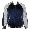 Blue & White Colored Casual Wear Jacket For Men