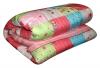 Multi-Colored Check Pattern Cotton Blanket - Fiber Quilt
