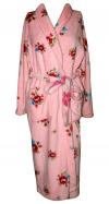 Pink Floral Polar Gown For Women