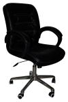Dark Black Regjin Chair For Office - (SD-018)
