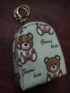 Keyring with purse