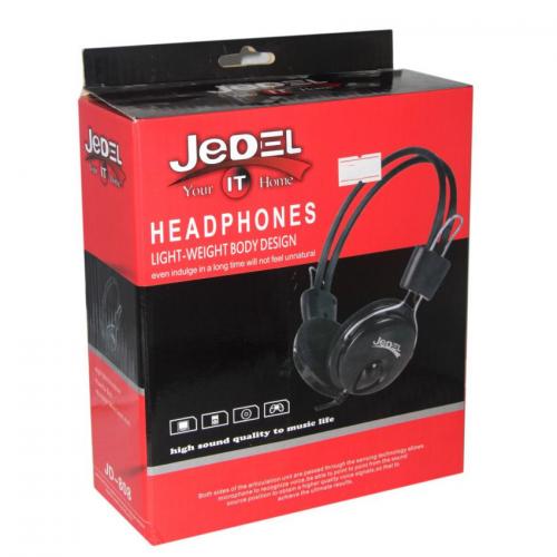 JeDEL Headphone LIGHT WEIGHT HEADPHONE JD-808 #Nrs. 222/-