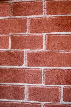 Cinnabar Red Brick Design Wallpaper For Home Decoration (002400) SD-WP-038