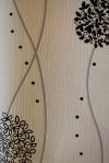 Black Floral Pattern Wallpaper For Home Decoration SD-WP-073