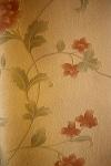 Sandy Brown Floral Design Wallpaper For Home Decoration SD-WP-078