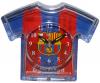 FC Barcelona Jersey Clock with Pan Battery - Blue (KSH-024)