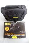 Nikon D3300 (af-p 18-55mm Vr Kit) Dslr Camera+nikon Bag+16gb Sd Card