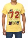 Baseball Themed Yellow T-shirt For Men (RS-23)