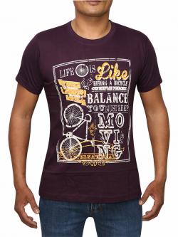 Motivational Quote Printed T-shirt For Men (RS-28)