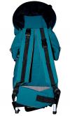 Baby Carrier Bag With Head Cover - Blue (JRB-0086)
