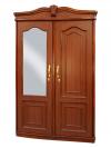 Light Brown Wooden Two Piece Cupboard - (RD-060)