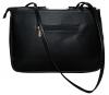 Dark Black V-Shape Shoulder Bag For Ladies (RASH-0029)