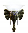 Ganesh Wall Lamp Small Size - Excellent Finishing