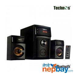 Technos LA-160F 2.1 MM Bluetooth Speaker - (Black)