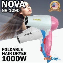 Nova Foldable Mini Hair Dryer 1000W NV-1290