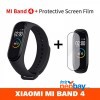 Newest 2019 Original Xiaomi Mi Band 4 Smart Color Screen Bracelet Heart Rate Fitness 135mAh Bluetooth5.0 50M Swimming Waterproof - FREE SCREEN PROTECTOR