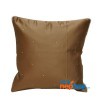16" x 16" White Spotted Tan Brown Cushion Cover 5 Pcs