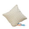 16" x 16" Patterned White Cushion Cover 5 Pcs