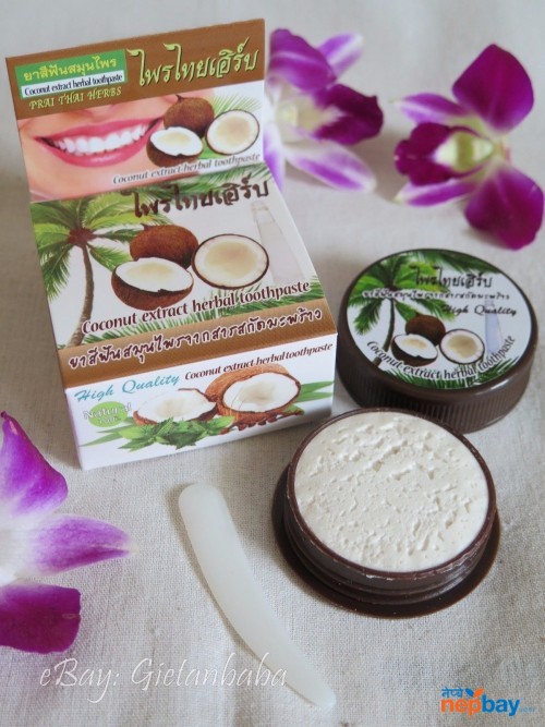 Coconut Extract Herbal Toothpaste
