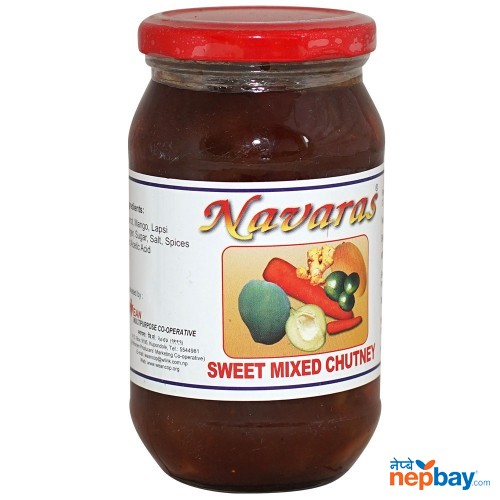 Navaras Sweet Mixed Chutney 500g