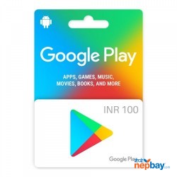 Google Play Gift Card 100INR