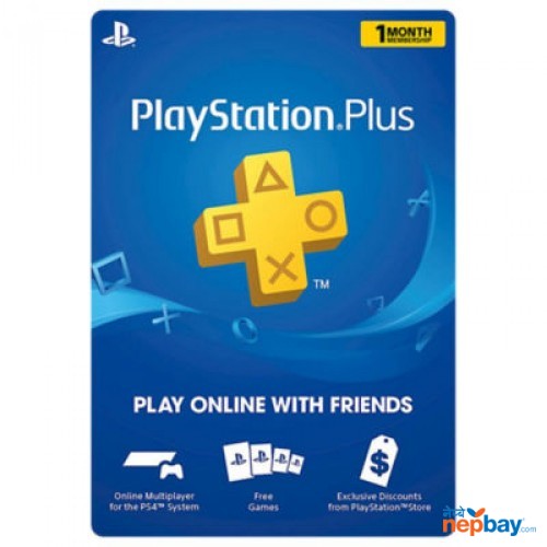 PlayStation Plus Gift Card (1 Month Membership) - Email Delivery