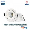 Philips 7W COBb LED Spot 6500 – 7W COB LEDSPOT CDL Brand:PHILIPS Wattage:7 Watts Number of Items:1 Colour:Cool Day White Shape:Round Cut out: 81mm Material:Metal Number of Lights:1 Included 